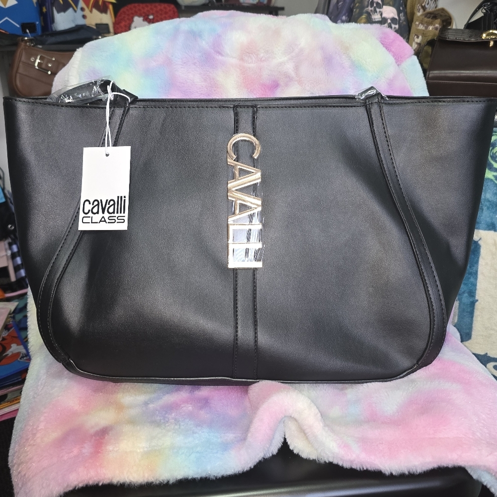 Cavalli Class Black Women's Bag